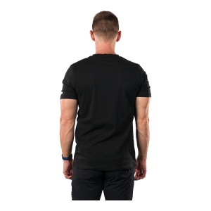 Tricou Barbati Northfinder Hiking From Organic Cotton Amad Black - Img 4