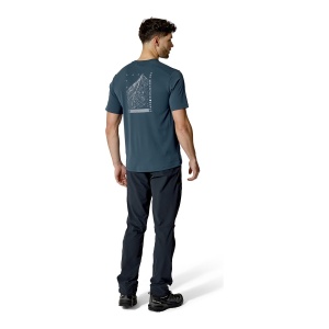 Tricou Barbati RAB Force Esker Tempest Blue - Img 5