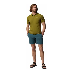 Tricou Polo Barbati Columbia Tech Trail™ Utility Green - Img 4