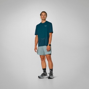 Tricou tehnic barbati Salewa Pedroc Dry Ton Hybrid - Img 4