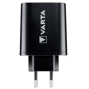 Varta - incarcator priza Wall Charger, Putere maxima 38W - 1x mufa USB-C + 2x mufa USB-A - Img 2