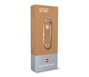 Victorinox - briceag clasic gama Alox - maro deschis nisipiu - Img 4