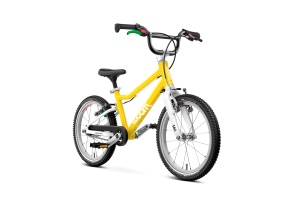Woom 3 Go Automagic - bicicleta copii 16" - galben vibrant - Img 2