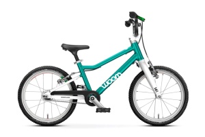 Woom - W3 Automagic - Go - bicicleta copii 16" metalic turqoise