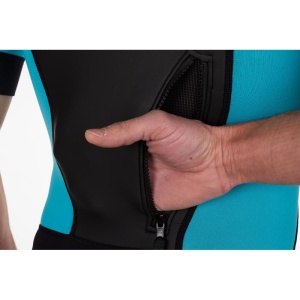 Z3R0D - costum neopren unisex swimrun SWR START wetsuit - negru albastru - Img 7
