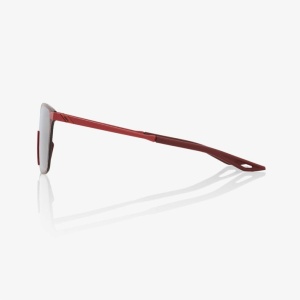 100% - Ochelari - Legere Square - Soft Tact Crimson - HiPER Silver Mirror Lens - Img 3