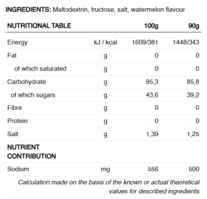 226ers - bautura - High Fructose Energy Drink - Monodosis - Soft Watermelon - 90gr - Img 3