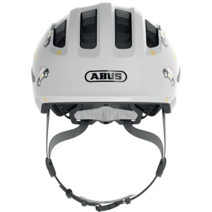 Abus - casca ciclism copii Smiley 3.0 - gri deschis masina potitie negru - Img 3