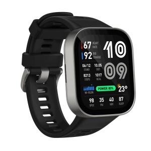 Amazfit Bip Max, ceas smartwatch sport GPS 20 zile autonomie - Silver 50mm - Img 4