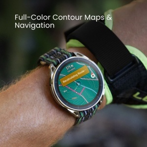 Amazfit Cheetah 2 Ultra, ceas smartwatch trail running GPS, carcasa titan - Titanium 47mm - Img 7
