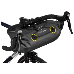 Apidura - geanta bicicleta cu prindere pe ghidon, Expedition Handlebar Pack 9 litri - gri negru - Img 2