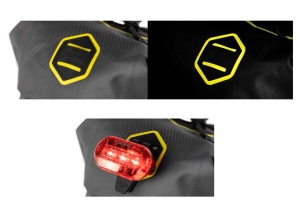 Apidura - geanta bicicleta cu prindere sub sa, Expedition Saddle Pack 17 litri - gri negru galben - Img 14