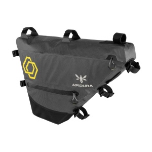 Apidura - geanta cadru bicicleta Expedition Full Frame Pack 12 litri - gri negru galben - Img 2