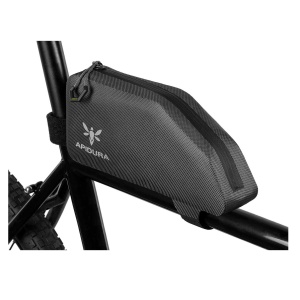 Apidura - geanta mica cadru bicicleta Expedition Top Tube Pack 1 litru - gri negru - Img 8