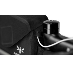 Apidura - geanta mica cadru bicicleta Racing Bolt-On Top Tube Pack 1 litru - negru - Img 4