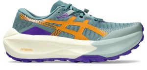 ASICS - pantofi alergare trail - Trabuco Max 5 - Foggy Teal | Radiant Amethyst - 38