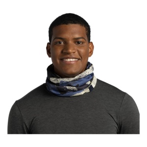 Bandana Buff Merino Lightweight Prints Esyr Blue - Img 3