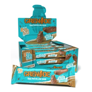 Batoane Proteice Grenade Chocolate Chip Salted Caramel
