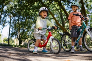 Bicicleta copii Woom 1 Go cu roti 12" rosie Woom Red - Img 9