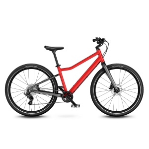 Bicicleta copii Woom 5 Explore cu roti 24" portocaliu Neon Coral - Img 43