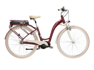 Bicicleta Electrica City Kross Elille 3 28 inch rosie Shimano Nexus