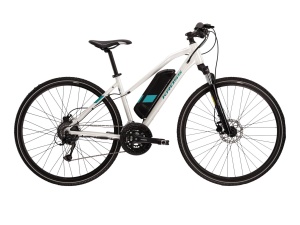 Bicicleta Electrica Cross Kross Evado Hybrid 1.0 28 inch alba Shimano Acera