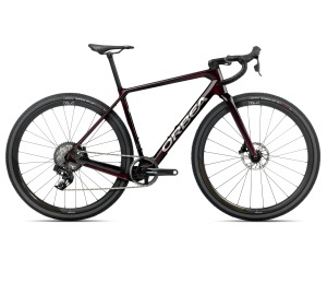 Bicicletă gravel Orbea TERRA M21eTEAM 1X - Wine Red Carbon View (Gloss)