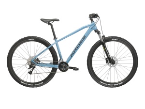 Bicicleta MTB Hardtail Kross Hexagon 4.0 27.5 inch albastra Shimano Acera