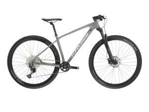 Bicicleta MTB Hardtail Kross Level 8.0 29 inch gri Shimano Deore