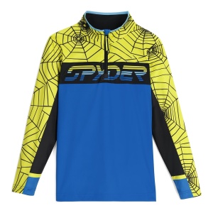 Bluza Baieti Spyder Ryder 1/2 Zip Lime