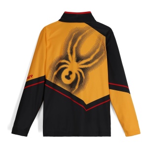 Bluza Baieti Spyder Ryder 1/2 Zip Orange Pop - Img 2