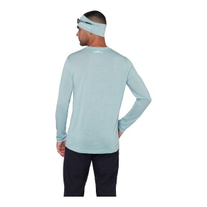 Bluza Barbati Mammut Tree Wool FL Longsleeve Nebla - Img 3