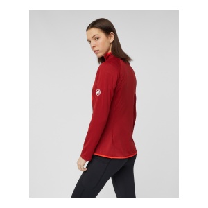 Bluza Femei Mammut Aenergy Light Ml Half Zip Pull Dark Mammut Red-Mammut Red - Img 4