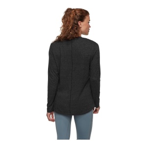 Bluza Femei Mammut Massone Light Longsleeve Black - Img 3