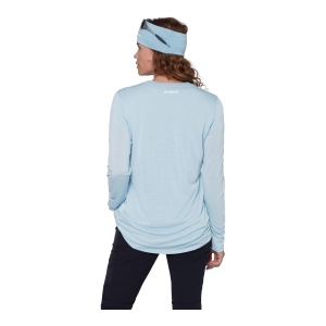 Bluza Femei Mammut Tree Wool FL Longsleeve Nebla - Img 3