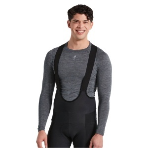 Bluza SPECIALIZED Men's Merino Seamless LS Base Layer - Grey - Img 2