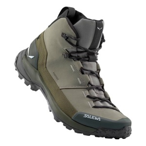 Bocanci trekking barbati Salewa Puez Leather Mid Powertex - Img 2