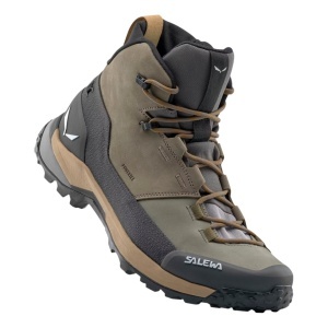 Bocanci trekking barbati Salewa Puez Leather Mid Powertex - Img 2
