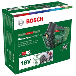 Bosch - pompa electrica universala pentru bicicleta, alimentare cu baterie, Cordless Pneumatic Pump 18V + Starter-Set 18V - Img 4