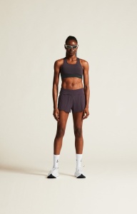 Bustieră sport Craft Training Bra Padded - mov | antrenament