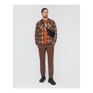 Camasa Barbati Mammut Alvra Longsleeve Soil-Sablun - Img 8