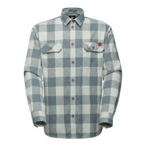 Camasa Barbati Mammut Tamaro Longsleeve Silver Sage-Strata