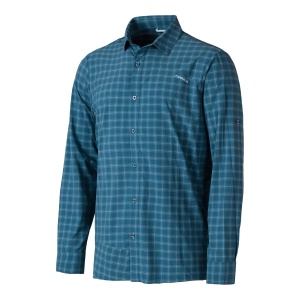 Camasa Barbati Ternua ATHYM LS ST Blue