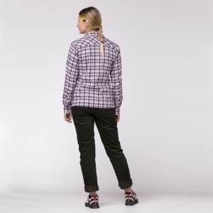 Camasa trekking dama Salewa Fanes Flannel 5 Polarlite - Img 2