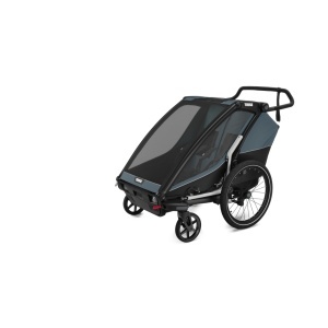 Carucior multisport double Thule Chariot Cab, Dark Gray - Img 3