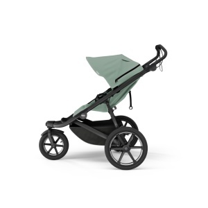 Carucior Thule Urban Glide 3 all-terrain cu prinderea hamului magnetica, Mist green - Img 2