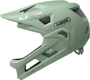 Cască copii MTB full-face Abus YouDrop FF - verde deschis - Img 2