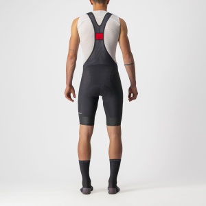 Castelli - pantaloni ciclism scurti cu bretele - Endurance 3 Bibshort - 15-35 gr C - negru - Img 2