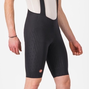 Castelli - pantaloni ciclism scurti cu bretele - Free Aero Race S Bibshort - negru - Img 3