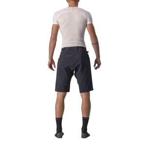 Castelli - pantaloni ciclism scurti si largi pentru barbati Unlimited Trail Baggy Short - negru - Img 2